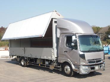 三菱ふそう ファイター ウイング車 中型 PA-FK64F 年式 H18 [写真04]