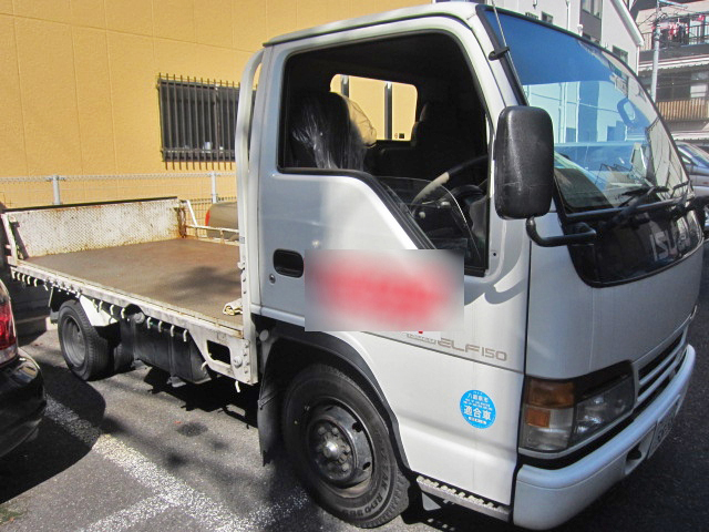 いすゞ エルフ 平ボディ 小型 KC-NHR69EA 年式 H8[写真01]