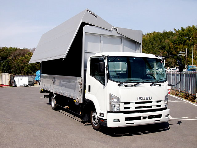 いすゞ フォワード ウイング車 中型 PKG-FRR90S2 年式 H19[写真01]