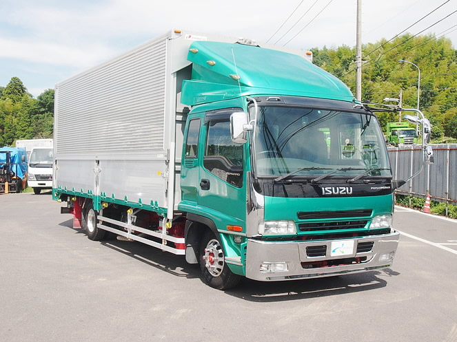 いすゞ フォワード ウイング車 中型 PA-FRD34L4 年式 H19[写真01]