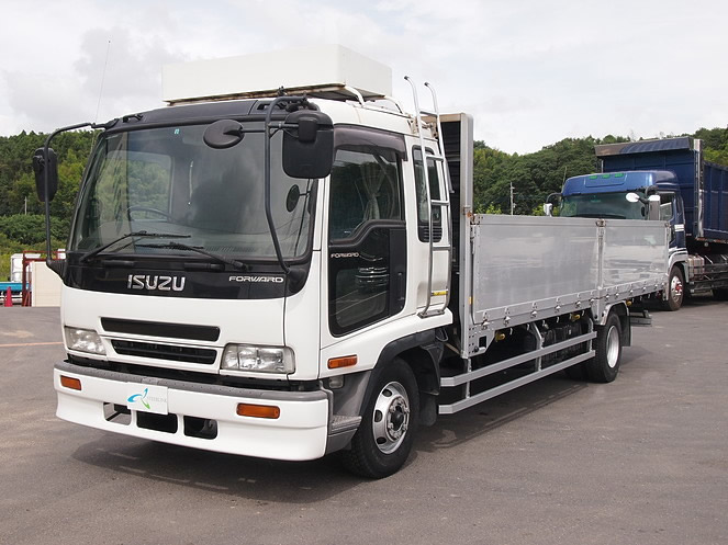 いすゞ フォワード 平ボディ 中型 KK-FRR35L4 年式 H16[写真03]