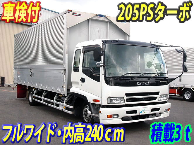 いすゞ フォワード ウイング車 中型 PA-FRR34L4 年式 H18[写真01]