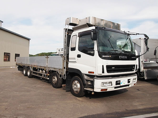 いすゞ  平ボディ 大型 PJ-CYJ51W5 年式 H17[写真01]