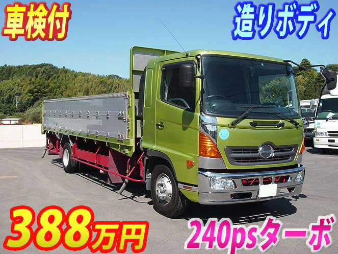 日野 レンジャー 平ボディ 中型 BDG-FD8JLWA 年式 H19[写真01]