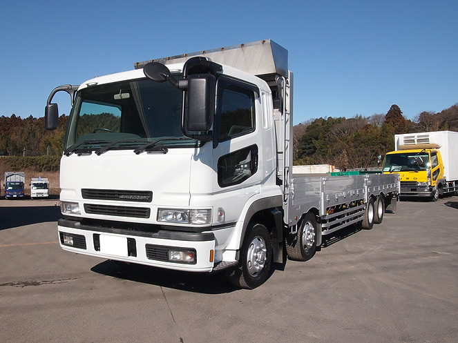 三菱ふそう スーパーグレート 平ボディ 大型 PJ-FS54JZ 年式 H19[写真03]