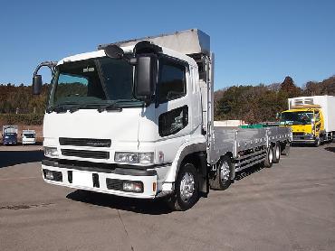 三菱ふそう スーパーグレート 平ボディ 大型 PJ-FS54JZ 年式 H19 [写真03]