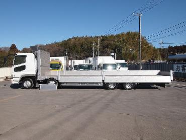 三菱ふそう スーパーグレート 平ボディ 大型 PJ-FS54JZ 年式 H19 [写真09]