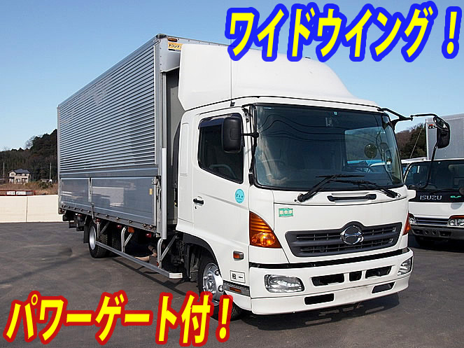 日野 レンジャー ウイング車 中型 BDG-FD7JLWA 年式 H19[写真01]