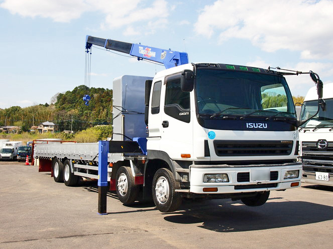 いすゞ  ユニック 大型 KL-CYJ51W3 年式 H13[写真01]