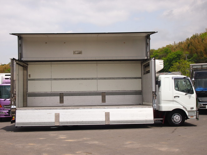 三菱ふそう ファイター 冷凍ウイング 中型 PA-FK61F 年式 H19[写真08]