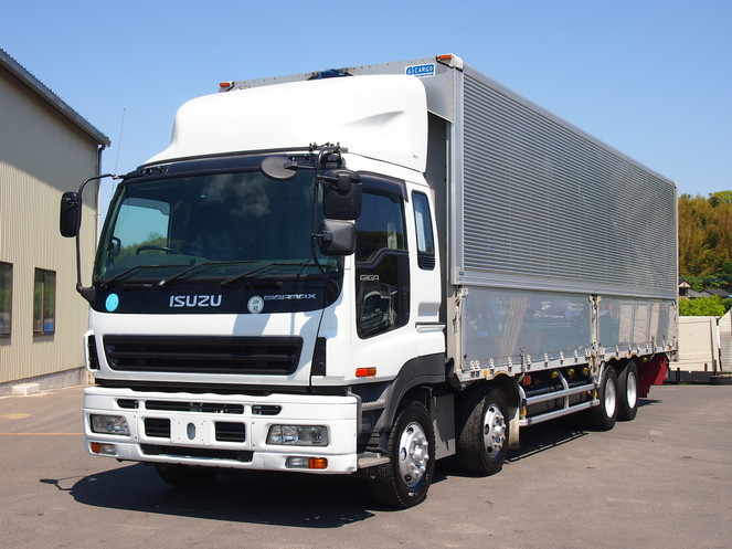いすゞ ギガ ウイング車 大型 PJ-CYJ51W6 年式 H18[写真03]