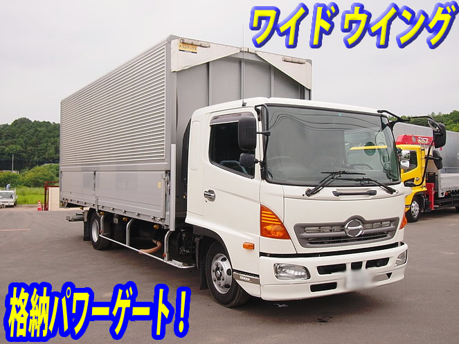 日野 レンジャープロ ウイング車 中型 BDG-FD7JLWA 年式 H19[写真01]