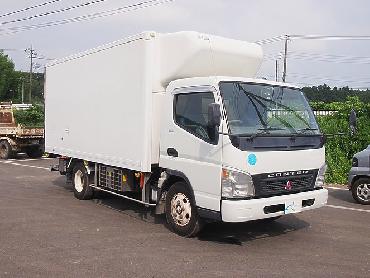 三菱ふそう キャンター 冷凍バン 小型 PA-FE82DEV 年式 H17 [写真01]