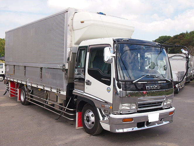 いすゞ フォワード 冷凍ウイング 中型 KK-FRR35L4 年式 H15[写真01]