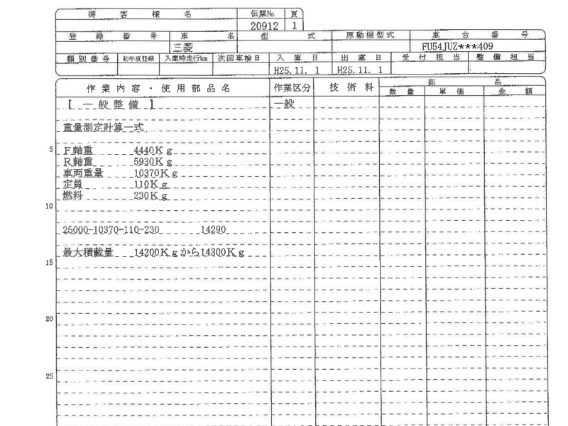 三菱ふそう スーパーグレート 平ボディ 大型 PJ-FU54JUZ 年式 H17[写真31]
