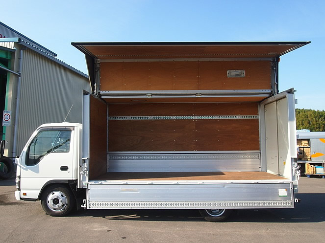 いすゞ エルフ ウイング車 小型 PB-NKR81AN 年式 H17[写真08]