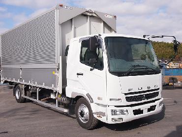 三菱ふそう ファイター ウイング車 中型 PA-FK61F 年式 H18 [写真01]