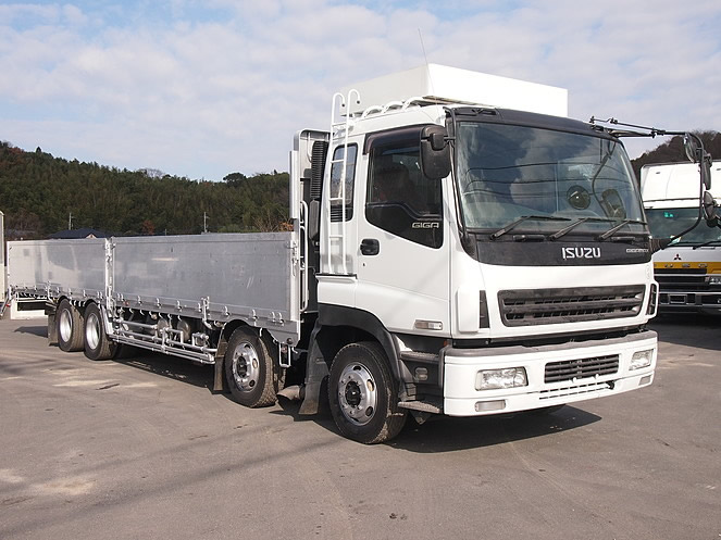 いすゞ ギガ 平ボディ 大型 PJ-CYJ51W5 年式 H16[写真01]