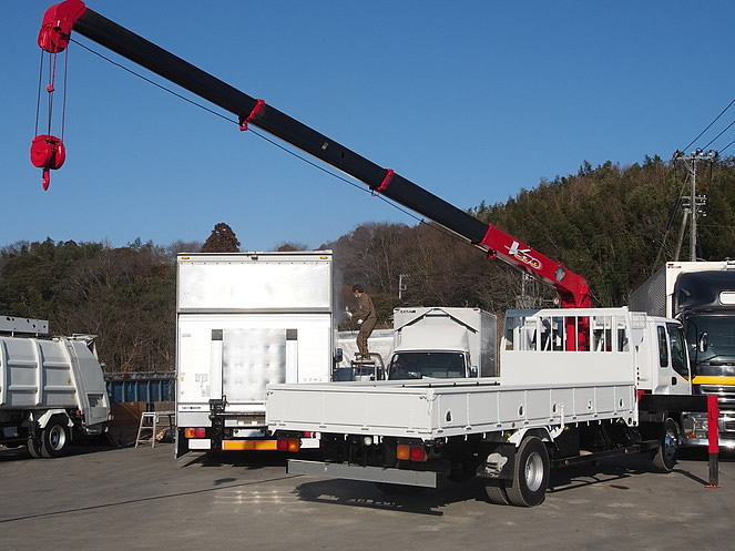 いすゞ フォワード ユニック 中型 PA-FRR34L4 年式 H18[写真08]