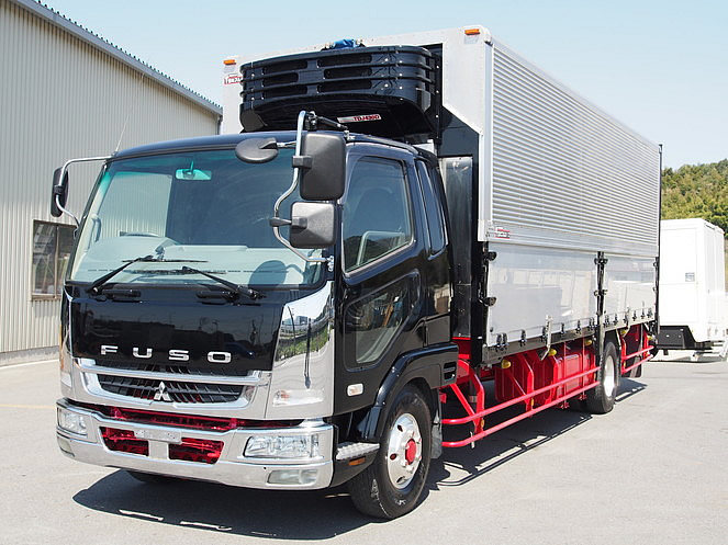 三菱ふそう ファイター 冷凍ウイング 中型 PA-FK61F 年式 H18[写真04]