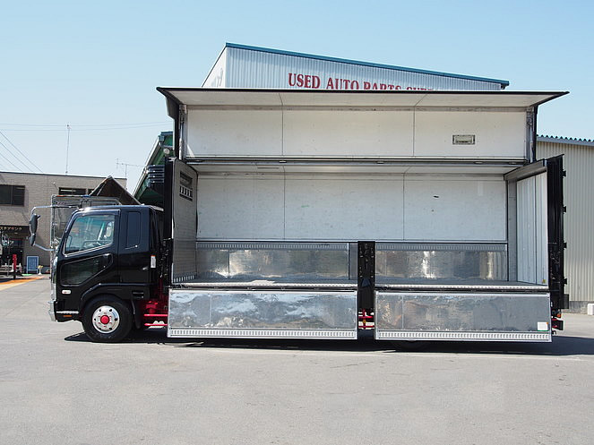 三菱ふそう ファイター 冷凍ウイング 中型 PA-FK61F 年式 H18[写真08]