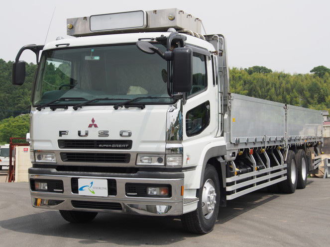 三菱ふそう スーパーグレート 平ボディ 大型 PJ-FU54JZ 年式 H19[写真03]