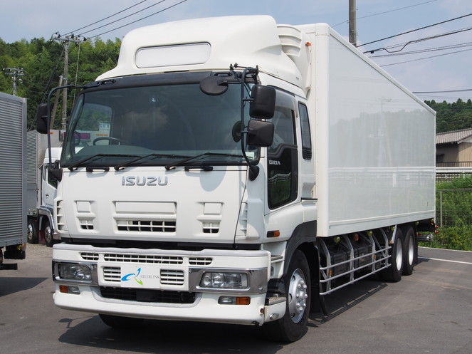 いすゞ ギガ 冷凍バン 大型 PKG-CYL77V8 年式 H21[写真03]