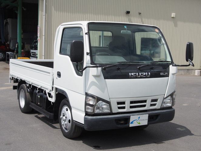 いすゞ エルフ 平ボディ 小型 PB-NKR81A 年式 H17[写真01]