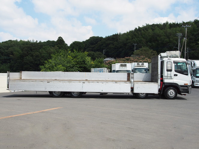 いすゞ ギガ 平ボディ 大型 KL-CYJ51W3 年式 H14[写真08]