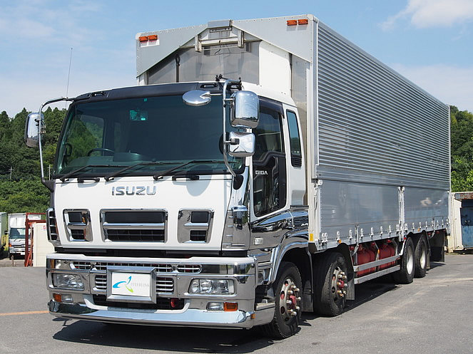 いすゞ ギガ 冷凍ウイング 大型 PDG-CYJ77W8 年式 H22[写真04]