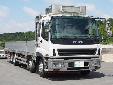いすゞ ギガ 平ボディ 大型 KL-CYJ51W3 年式 H14 [写真01]