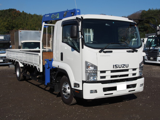 いすゞ フォワード ユニック 中型 TKG-FRR90S2 年式 H26[写真01]
