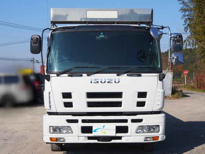 いすゞ ギガ 平ボディ 大型 PKG-CYJ77W8 年式 H19[写真03]