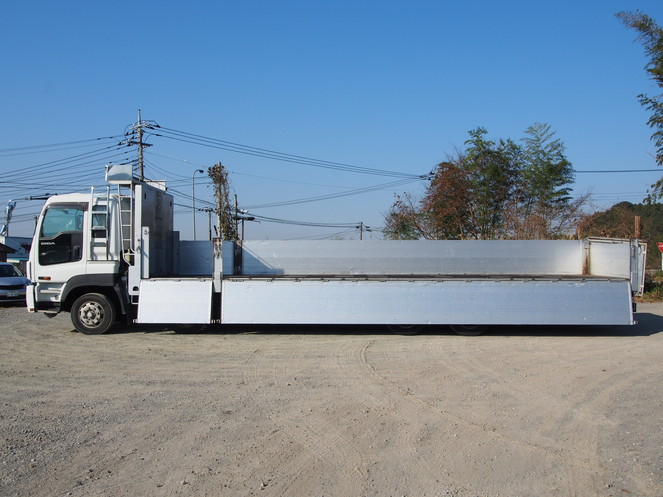 いすゞ ギガ 平ボディ 大型 PKG-CYJ77W8 年式 H19[写真08]