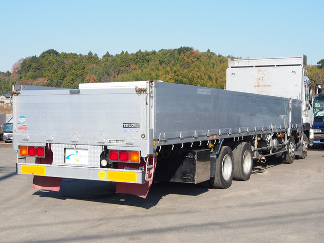 いすゞ ギガ 平ボディ 大型 PKG-CYJ77W8 年式 H19[写真11]