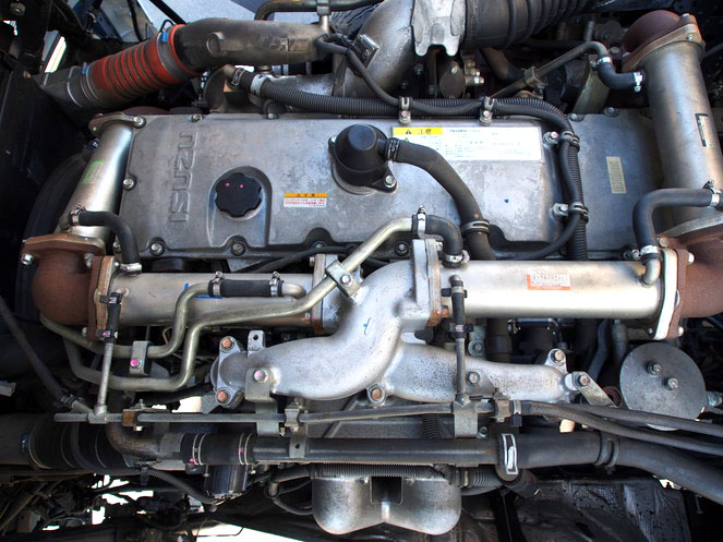 いすゞ ギガ 平ボディ 大型 PKG-CYJ77W8 年式 H19[写真22]