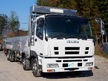 いすゞ ギガ 平ボディ 大型 PKG-CYJ77W8 年式 H19 [写真01]