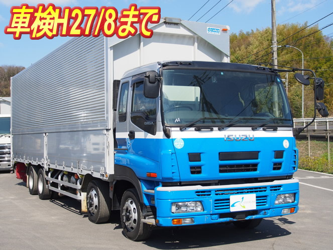 いすゞ ギガ ウイング車 大型 PDG-CYJ77W8 年式 H20[写真01]