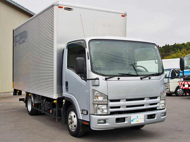 いすゞ エルフ バン車 小型 BKG-NPR85AN 年式 H22[写真01]