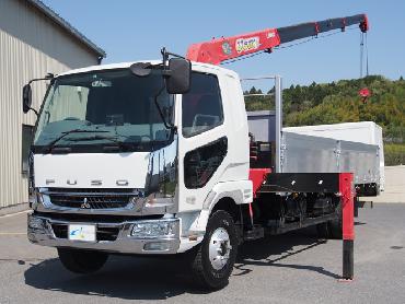 三菱ふそう ファイター ユニック 中型 PA-FK61F 年式 H19[写真03]