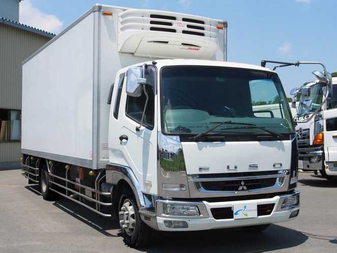 三菱ふそう ファイター 冷凍バン 中型 PA-FK64F 年式 H18[写真01]