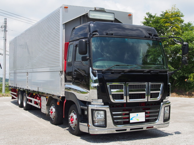 いすゞ ギガ ウイング車 大型 LKG-CYJ77A 年式 H22[写真01]