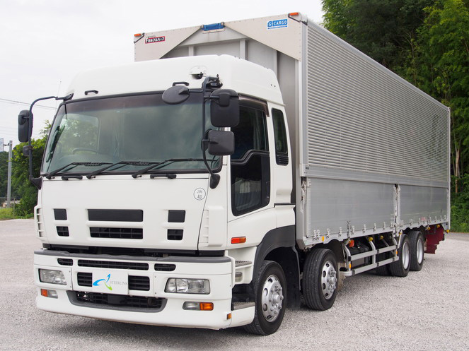 いすゞ ギガ ウイング車 大型 PKG-CYJ77W8 年式 H19[写真04]