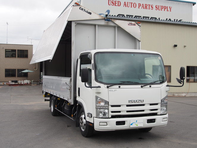 いすゞ エルフ ウイング車 小型 BDG-NPR85AN 年式 H19[写真01]