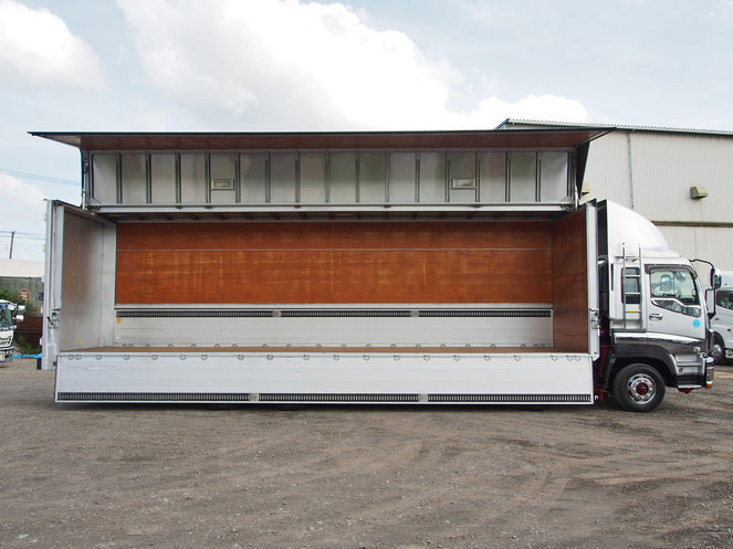 いすゞ ギガ ウイング車 大型 PKG-CYJ77W8 年式 H21[写真08]