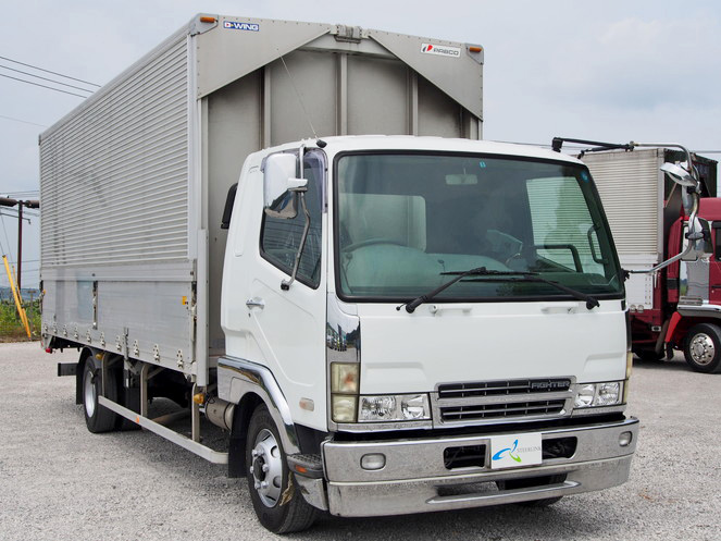 三菱ふそう ファイター ウイング車 中型 PA-FK61FK 年式 H17[写真01]