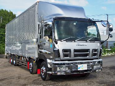 いすゞ ギガ ウイング車 大型 PKG-CYJ77W8 年式 H21 [写真01]