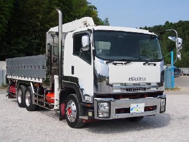 いすゞ フォワード ユニック 中増t PDG-FVZ34U2 年式 H19[写真02]