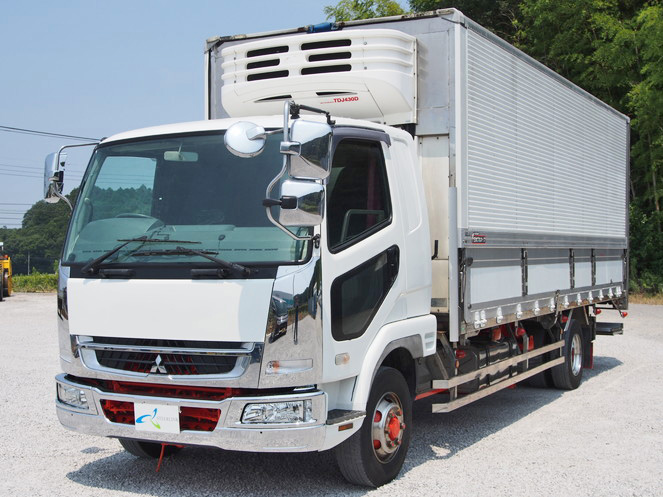 三菱ふそう ファイター 冷凍ウイング 中型 PA-FK61F 年式 H18[写真04]