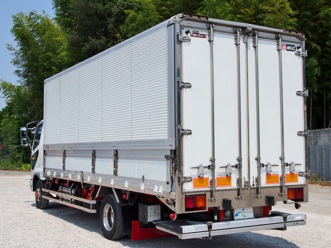 三菱ふそう ファイター 冷凍ウイング 中型 PA-FK61F 年式 H18[写真05]